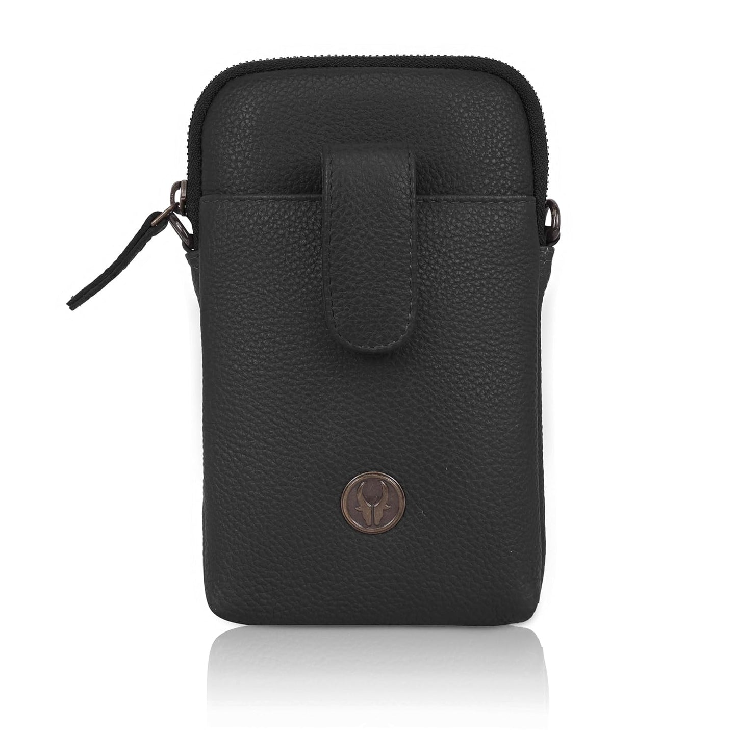 Leather Phone Holster – Belt Loop & Crossbody Cell Phone Pouch