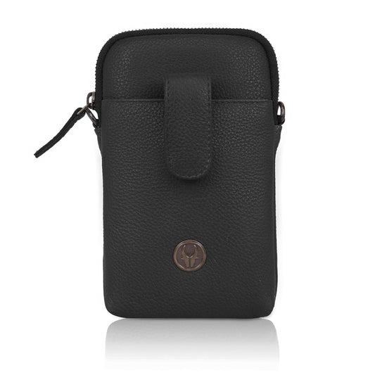 Leather Phone Holster – Belt Loop & Crossbody Cell Phone Pouch