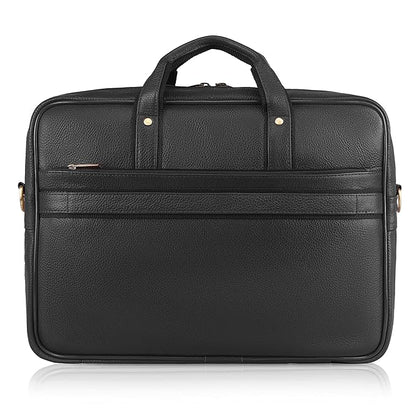 WildHorn Genuine Leather 15.6" Office Laptop Bag for Men | Professional Briefcase Bag